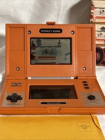 Nintendo Game And Watch Donkey Kong multi screen Tested From Japan DK-52 W/ Box