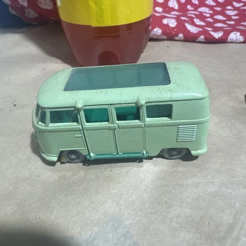 Vintage Joblot Matchbox Lesney VW Minibuses/ Campers Caravette No. 34 #105