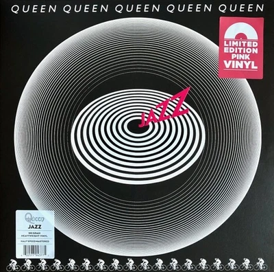 Album LP 33T 12" vinyle Queen Freddie Mercury " Jazz " collector PINK/ROSE - Photo 1/2