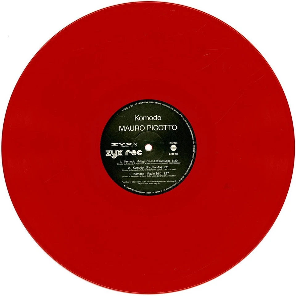 Mauro Picotto - Komodo (Vinyl LP - 2023 - EU - Original) - Bild 3 von 3