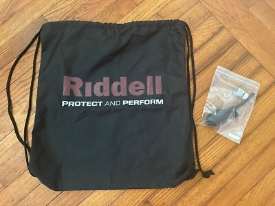 Riddell SpeedFlex Football Helmet Black Carry Bag w/ Pump & Glycerin