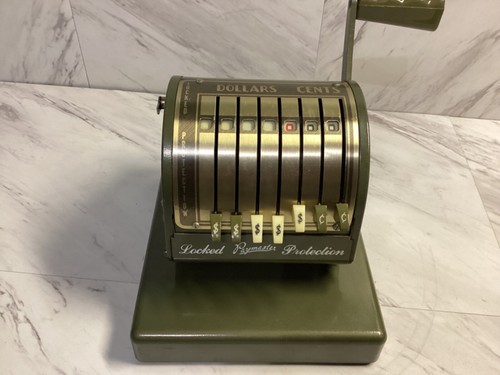 Vintage PAYMASTER Series X-550 Check Writer Without Key - Picture 13 of 15