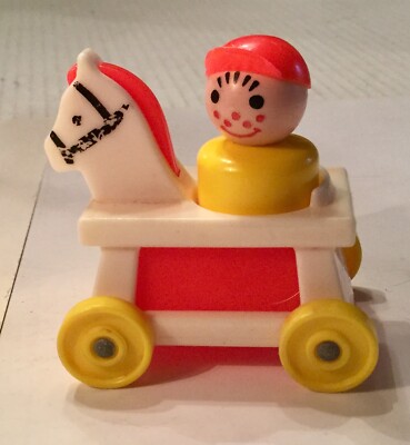 fisher price horse on wheels