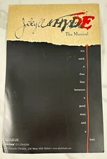 Jekyll & Hyde The Musical 1997 Plymouth Theatre Window Lobby Card Poster 14 x 22