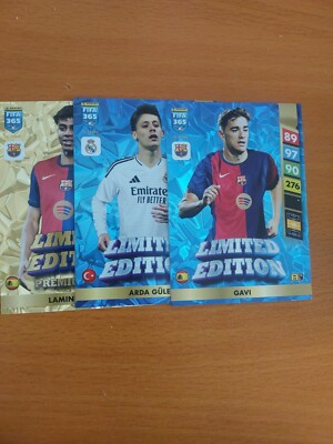 Panini Adrenalyn XL FIFA 365 2025 Cards Limited Edition plus Scandinavian Star