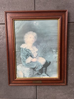 FRAMED PRINT '' A Child's World '' By John Everett Millais