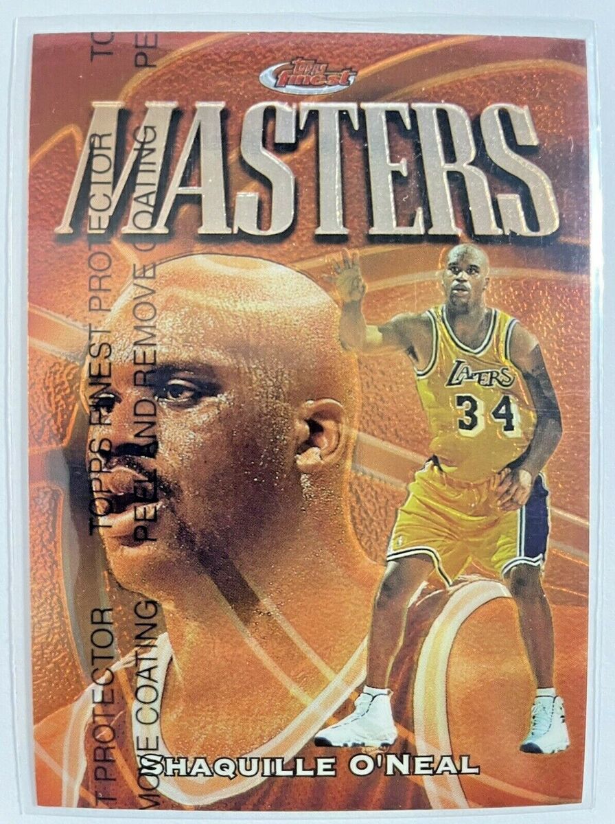 Shaquille O'Neal 1997-98 Topps Finest Masters Card # 217 | eBay Shaquille O'Neal 1997-98 Topps Finest Masters Card # 217 | eBay