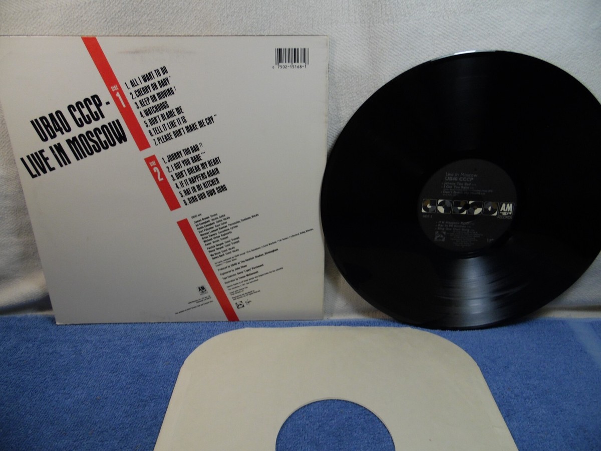 UB40 ライヴ・イン・ロシア CCCP THE VIDEO MIX DJ版 UB40 – CCCP - Live In Moscow | Releases | Discogs