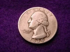 1939-S WASHINGTON QUARTER GREAT KEY DATE COIN!!    #190