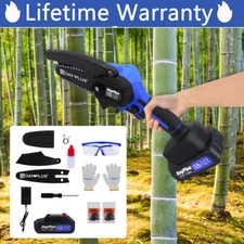 Brushless ChainSaw Pruning Saw Electric Portable 4 inch Mini ChainSaw Power Tool