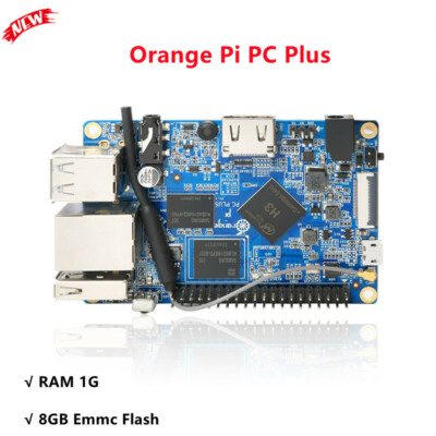 Orange Pi PC Plus RAM 1G with 8GB Emmc Flash Mini Open-Source Single Board