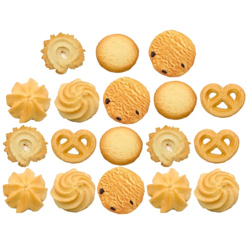 18 Stck. Plätzchen Modell Spielzeug Braut Dessert Shop realistische gefälschte Kekse