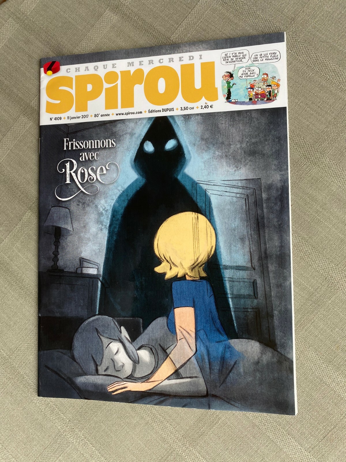 View Spirou No. 4109 2017 IN Excellent Condition Full Supplement Kinky & Cosy