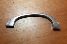 Worn Nickel on Bronze Mid-Century Modern Cabinet Door Pull / Handle K-17