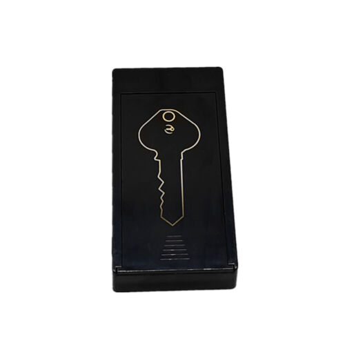 Creative Magnetic Black Key Safe Box Car Key Holder Hidden Storage Outdoor Stash - Zdjęcie 1 z 10