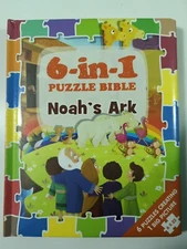 6-In-1 Puzzle Book Noah's Ark : 6 Puzzles Creating 1 Big Picture by Sherry Brow…