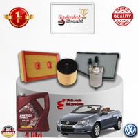Inspektionskit Filter + ÖL VW EOS 1.6 FSI 85KW 115CV Von 2006-> 2008