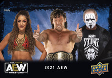 2021 AEW 1st Edition - Gold & Base Main Features Cards - Pick Your Wrestler!