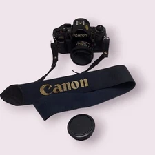 Vintage Canon A-1 Film Camera w/50mm Lens - Not Tested