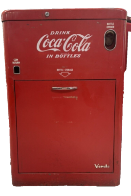 Vintage 1950's Coca Cola A23E Spin Top, Coin-Op, Vendo Vending
