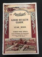 1931 Rawleigh's Good Health Guide Year Book Magazine 7" x 10" 34 pages