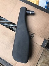 Renault Scenic MK2 2003-2008 Centre Console Arm rest Offside Drivers Black Cloth