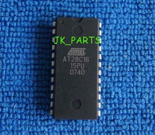 EEPROM AT28C16-15PU DIP-24 - Lot De 2 Ou 10 Pièces, Mémoire 2K X 8, Neuf