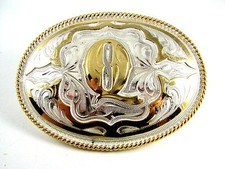 Silver Strike Western Initial / Letter Q Belt Buckle 11132013