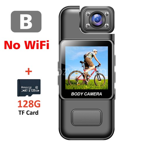 4K HD Body Camera WIFI Video Recorder Night Vision Outdoor Sport Action Mini Cam - Picture 30 of 30