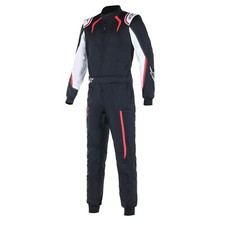Alpinestars KMX-5 Karting Suit for Kart Racing Autograss, CIK Level 2 Black Red
