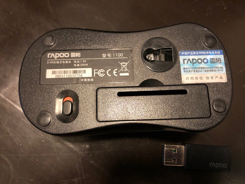 Rapoo 1100 Wireless Mouse. Works Wonderfully￼ - Image 2 of 2