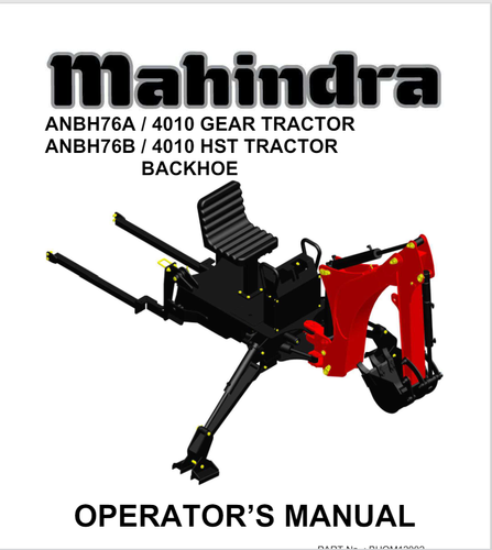 Mahindra 4010 Getriebe Service Handbuch und Bedienungsanleitung KOSTENLOSER VERSAND - Bild 9 von 9
