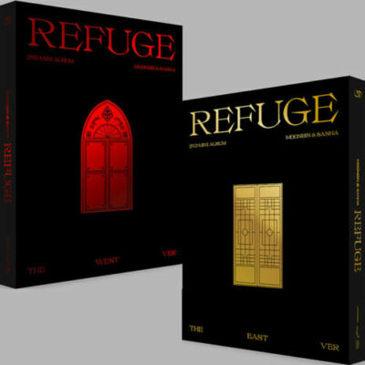ASTRO MOONBIN&SANHA [REFUGE] Album 2 Ver SET 2CD+2 Foto Buch+2 Foto+6 Karte