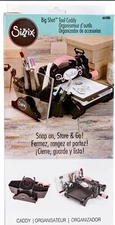 Sizzix Black Tool Caddy #661080 Retail $28.99 snaps on/off  Big Shot machines