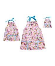 Dollie Me Girl Mommy and Doll Matching Cupcake Apron Clothes Set American Girl