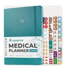 Clever Fox Medical Planner 12-Months (OPENED, NEVER USED) - UNDATED - HAVE 2