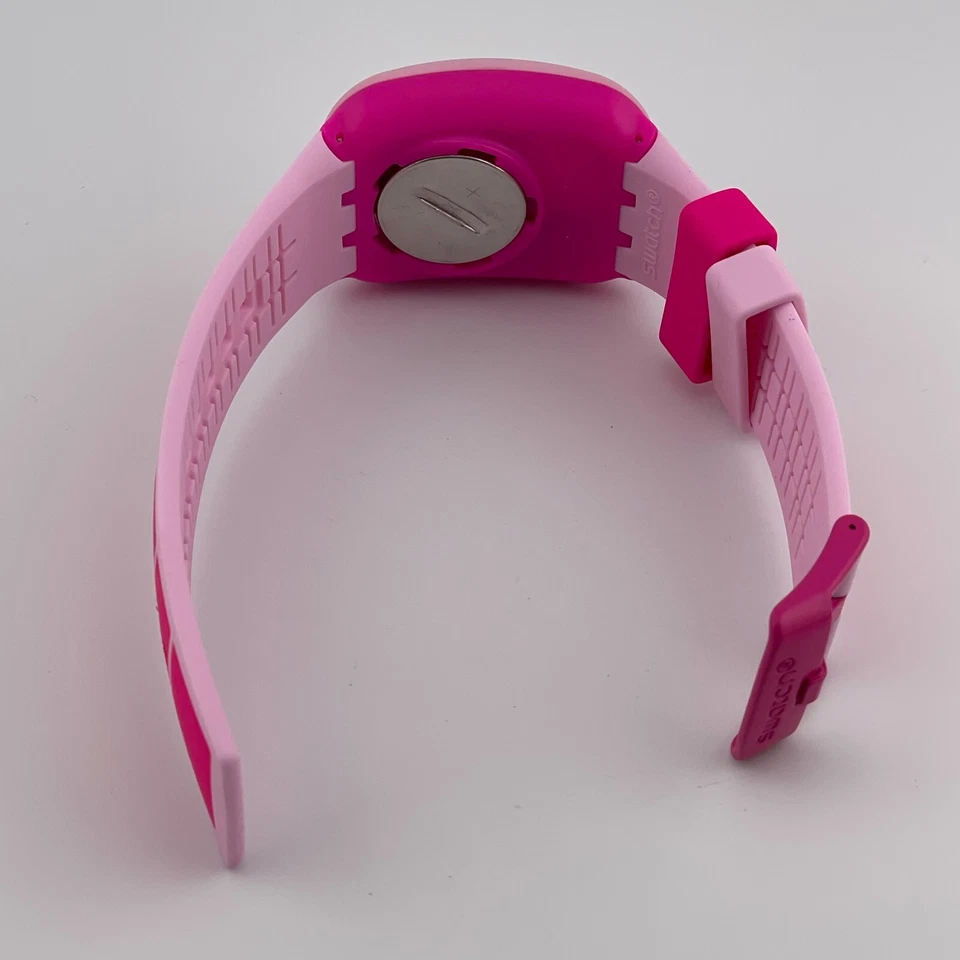 Reloj Swatch Touch Mujer 39mm Estuche Digital Cronógrafo Alarma Correa Goma Foto 3 de 4