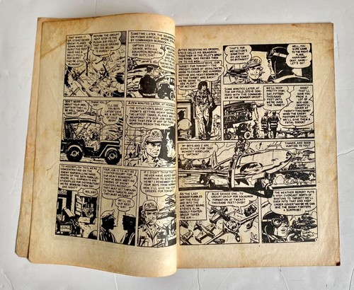 Vintage Captain Steve Savage # 1 Comic Book Ace Pilot Crestwood Sydney Australia - Imagen 4 de 13