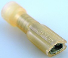 Molex ETC Nylon 22-18 GA F/I .110" Female Connector 100 Pack New Old Stock