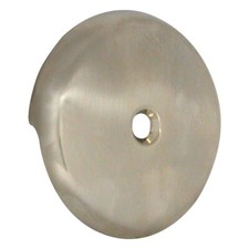 Single Hole Bathtub Drain Overflow Plate, Brushed Nickel, Replaces Danco 89235
