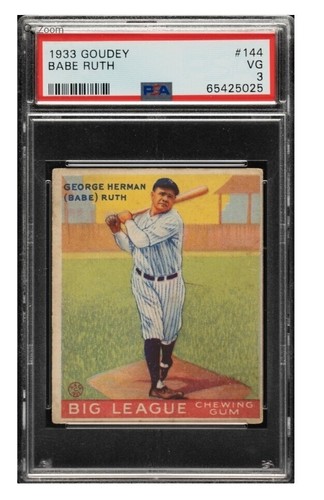 1933 Goudey 38 Fred Brickell PSA Authentic | eBay