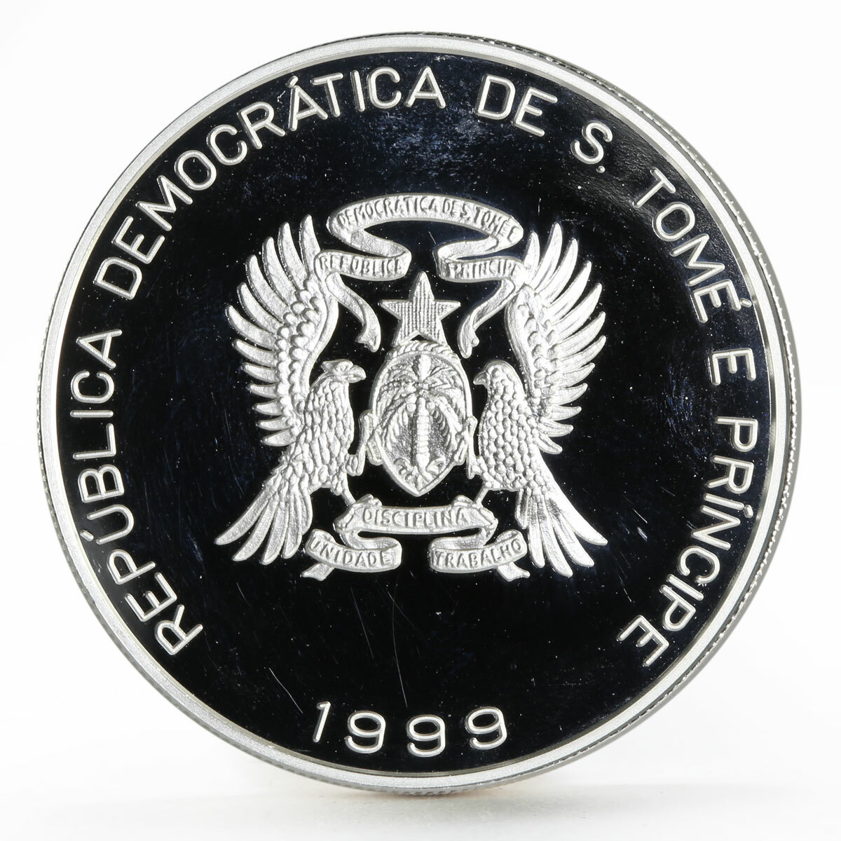 9SAM6 コンゴ民主共和国 20フラン 銀貨 2000年 コンゴ民主共和国 20