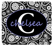 Personalized Mouse Pad Neoprene Custom Monogrammed Mousepad