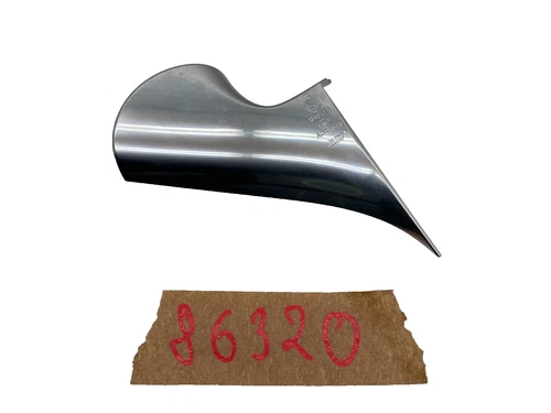 ⭕ 17-20 Model 3 Left Exterior Door Mirror Lower Mounting Cover Chrome 2287.3003