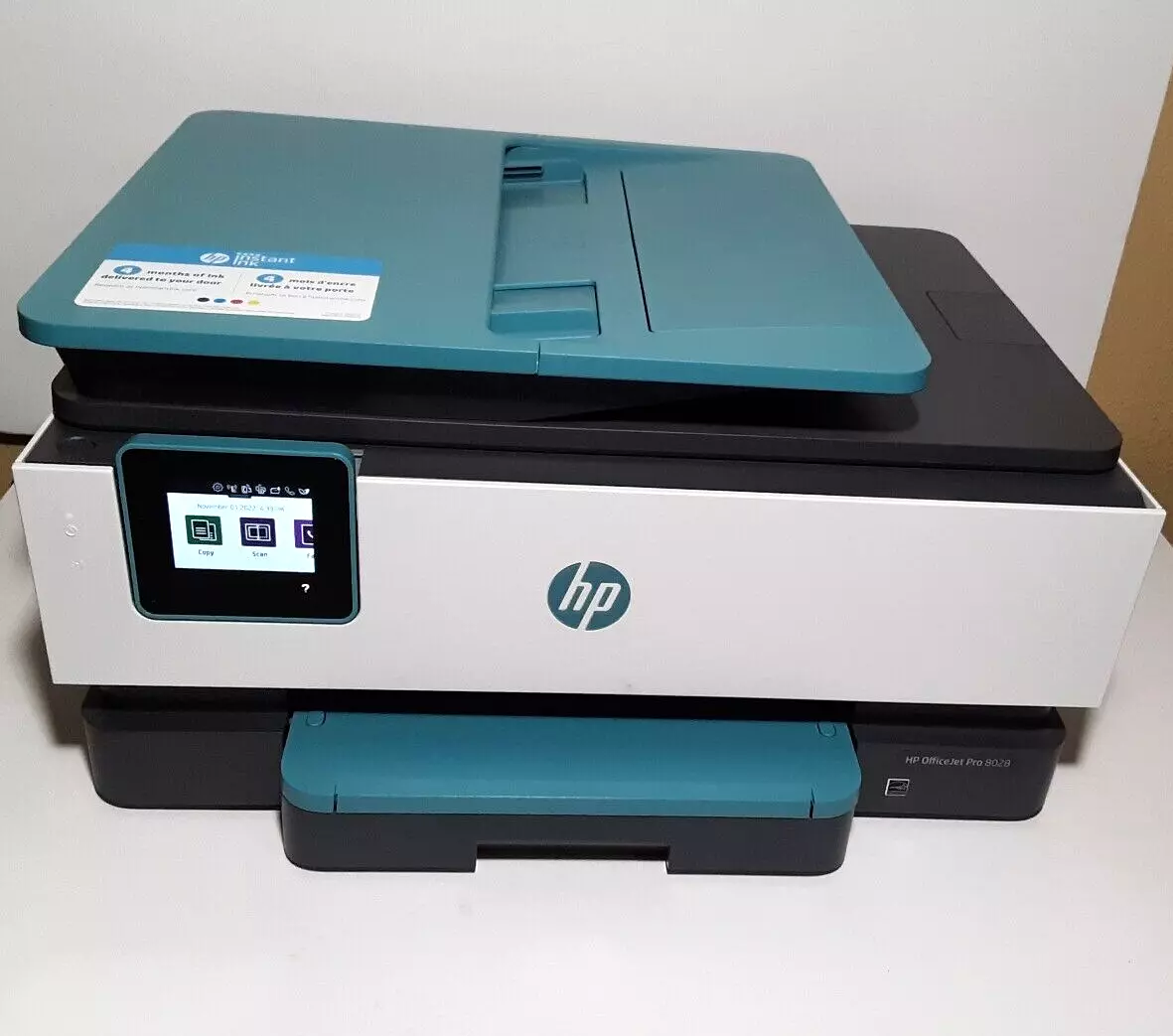 HP OfficeJet Pro 8028 All in One Color Inkjet Smart Printer Copy Scan Fax