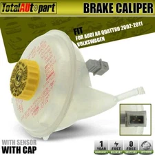 Brake Fluid Reservoir Tank with Cap for Audi A4 A6 80 Quattro Volkswagen Passat
