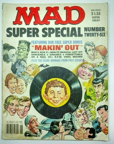 MAD magazine Number Twenty-Six 'MAKIN OUT' P3