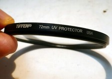 Tiffen 72mm Filter UV Protector made in USA low profile for wide angle lens