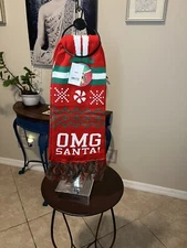 NWT Bioworld Elf - OMG Santa Winter Christmas Scarf