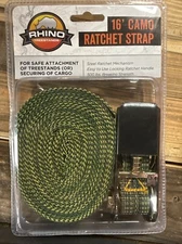 Rhino 16' Hunting Ratchet Strap - Camo
